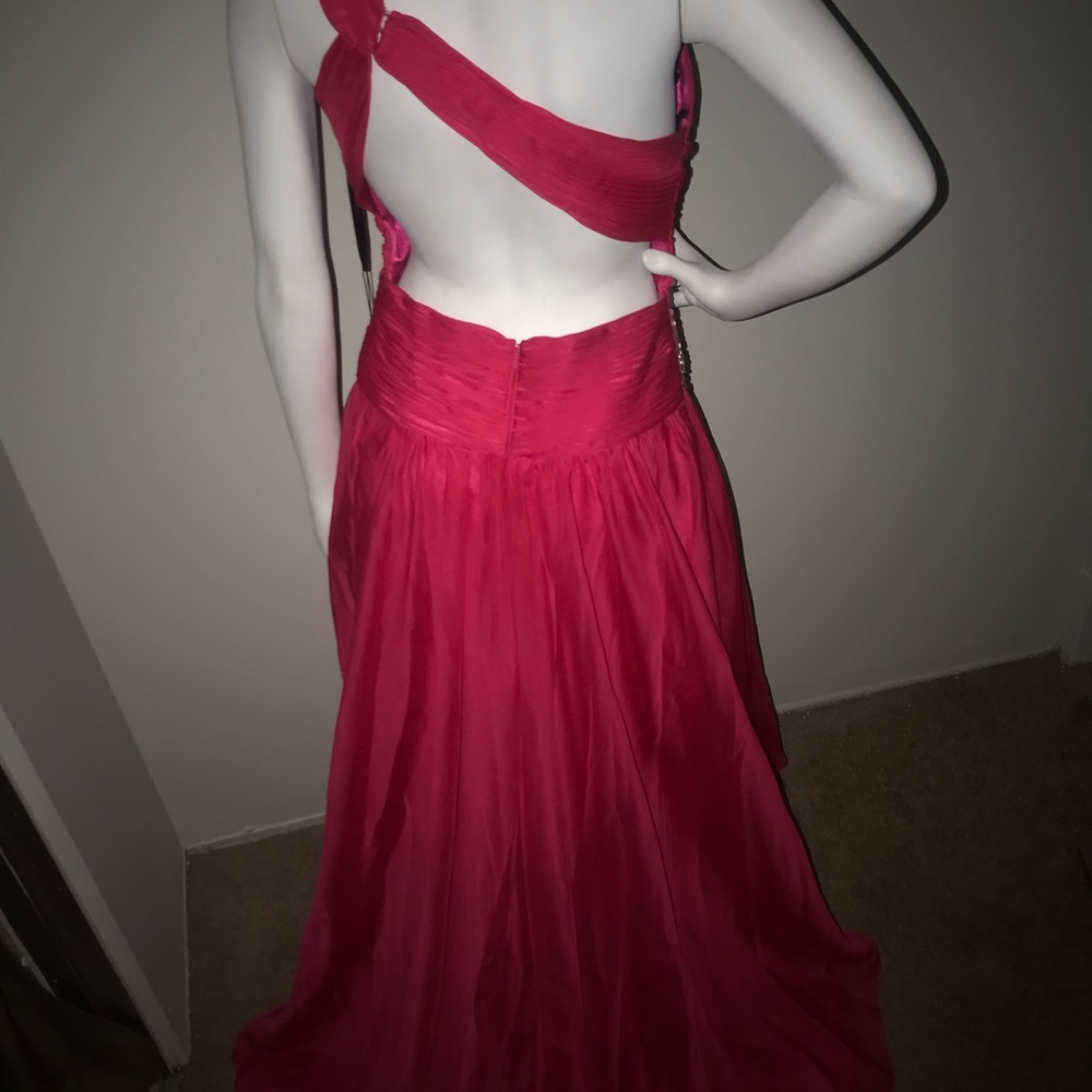 High-low formal dress